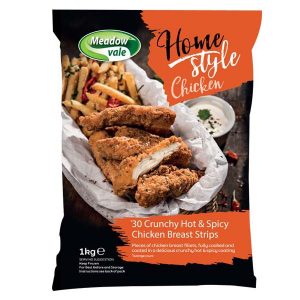 Crunchy Hot & Spicy Chicken Strips 1 KG