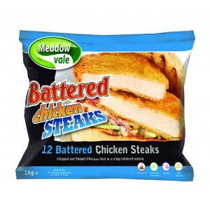 Battered Chicken Steaks 1Kg
