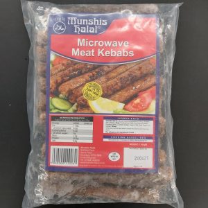 Microwave Lamb Seekh Kebabs