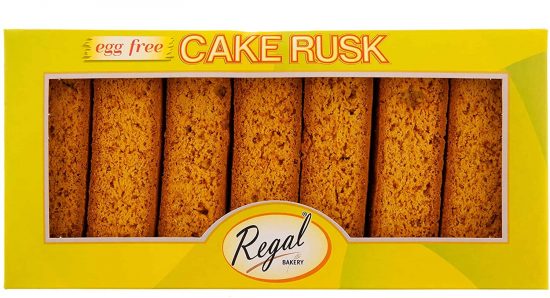 Egg Free Cake Rusks 18 piece