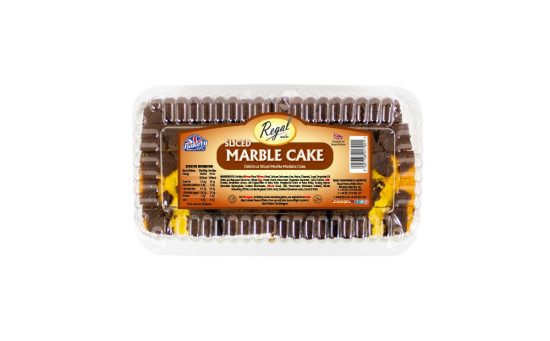 Sliced Marble Cake