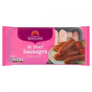 14 Beef Sausages