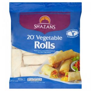 20 Vegetable Spring Rolls