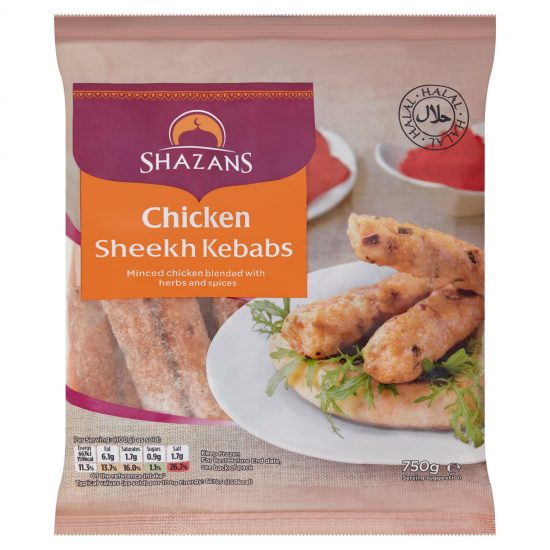 Micro Cook Lamb Seekh Kebabs 15s