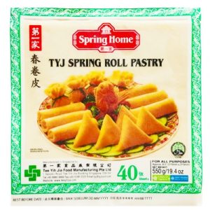 Tyj Spring Roll Pastry 40 Sheets