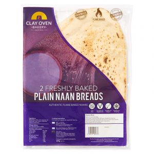 2 Plain Naans